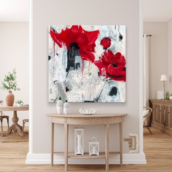 Amor de amapola | Cuadro Floral | Cuadros Fine Art