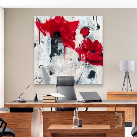 Amor de amapola | Cuadro Floral | Cuadros Fine Art
