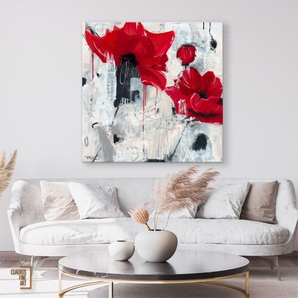 Amor de amapola | Cuadro Floral | Cuadros Fine Art