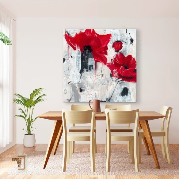 Amor de amapola | Cuadro Floral | Cuadros Fine Art