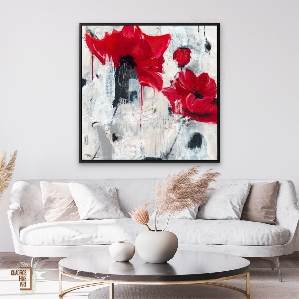 Amor de amapola | Cuadro Floral | Cuadros Fine Art