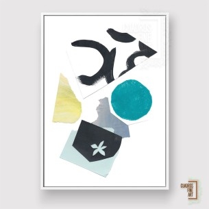 Bordes dentados 1 | Cuadro Abstracto | Cuadros Fine Art