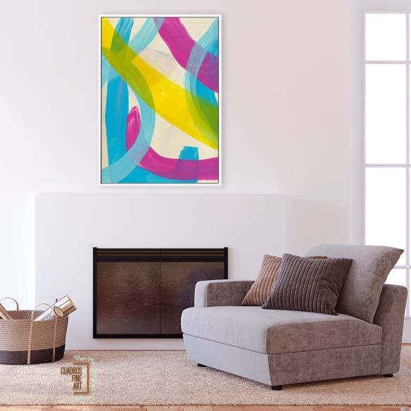 El Script No. 1 | Cuadro Abstracto | Cuadros Fine Art