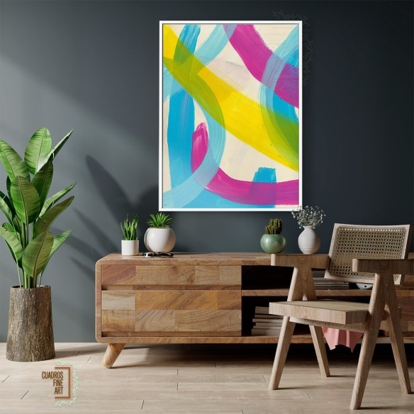 El Script No. 1 | Cuadro Abstracto | Cuadros Fine Art