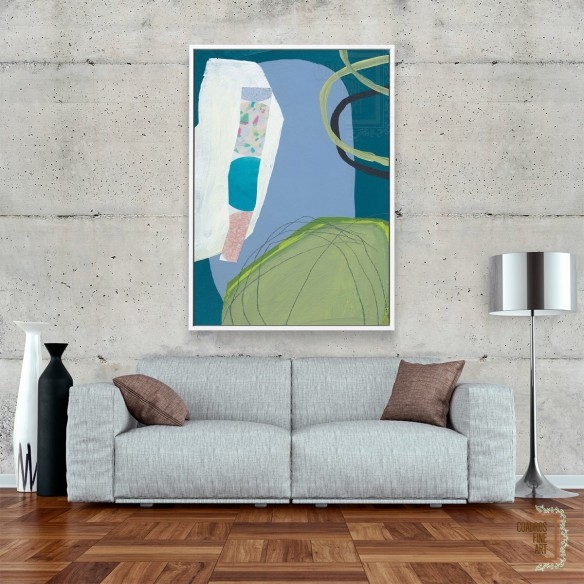 Piscina | Cuadro Abstracto | Cuadros Fine Art - Galería Online