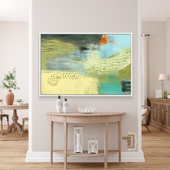 Afición por los Campos 4 | Cuadros Abstractos | Fine Art