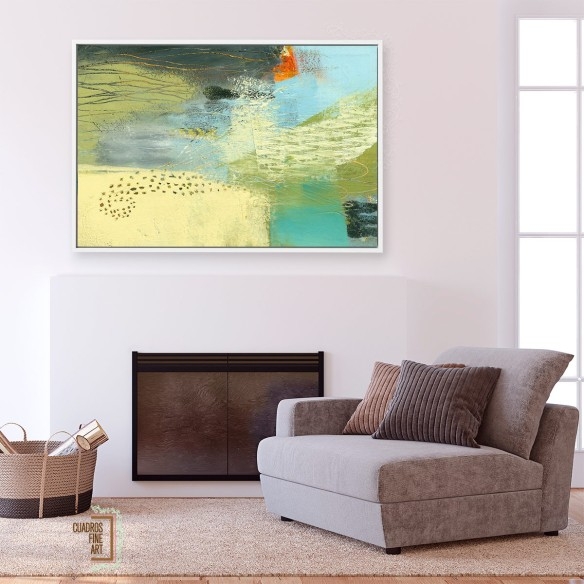 Afición por los Campos 4 | Cuadros Abstractos | Fine Art
