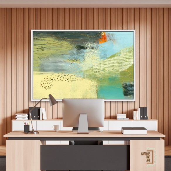 Afición por los Campos 4 | Cuadros Abstractos | Fine Art