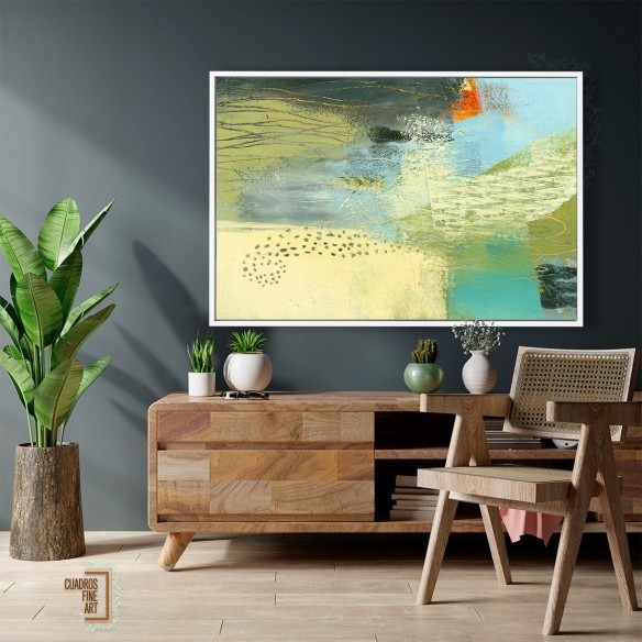 Afición por los Campos 4 | Cuadros Abstractos | Fine Art