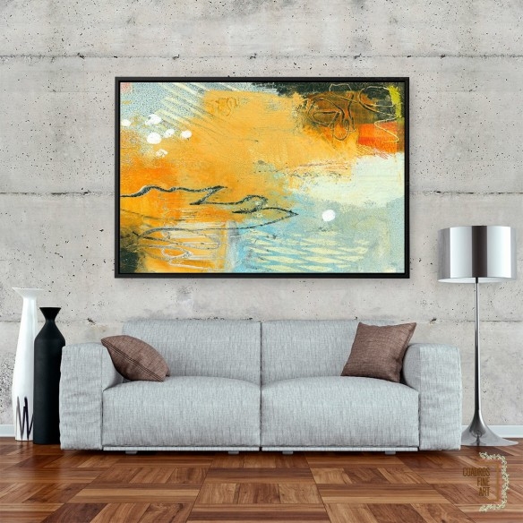 Afición por los Campos 2 | Cuadro Abstracto | Cuadros Fine Art
