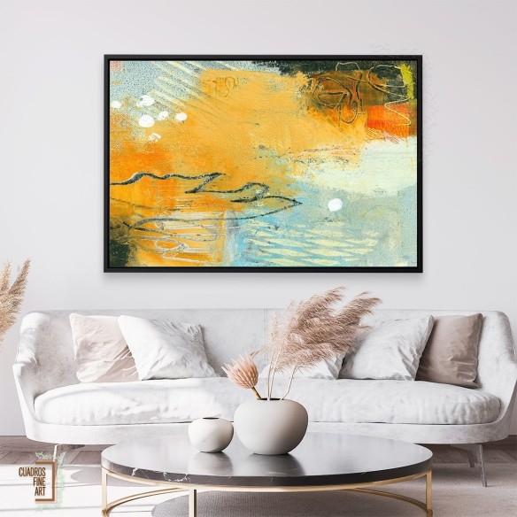 Afición por los Campos 2 | Cuadro Abstracto | Cuadros Fine Art