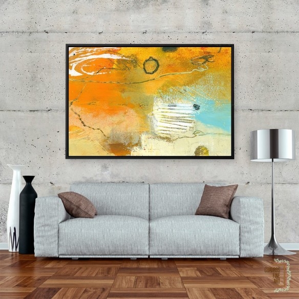 Afición Campos 1 | Cuadro Abstracto | Cuadros Fine Art