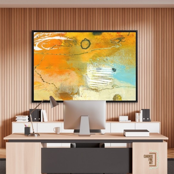Afición Campos 1 | Cuadro Abstracto | Cuadros Fine Art