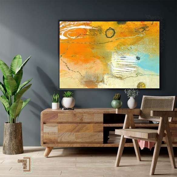 Afición Campos 1 | Cuadro Abstracto | Cuadros Fine Art