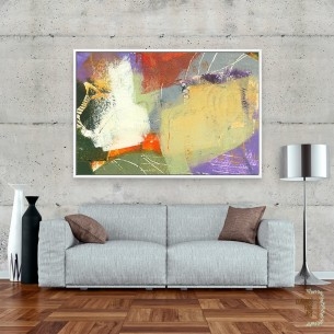 Declaraciones audaces 3 | Cuadro Abstracto Horizontal | Galería