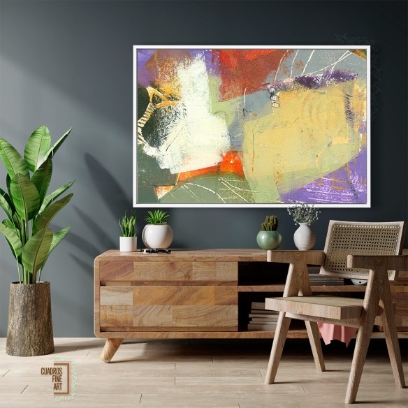 Declaraciones audaces 3 | Cuadro Abstracto Horizontal | Galería