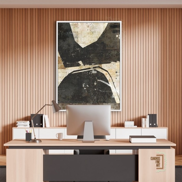 Collage geométrico I | Cuadro Abstracto | Cuadros Fine Art