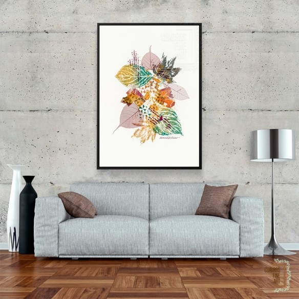 Intertejido | Cuadro Fine Art Floral | Cuadros Fine Art