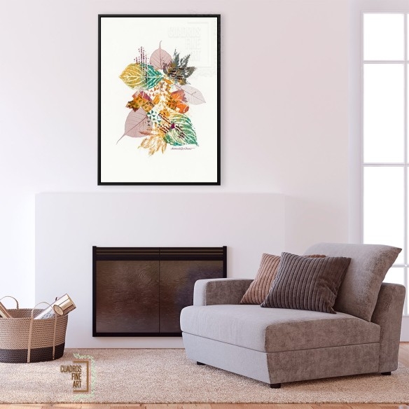 Intertejido | Cuadro Fine Art Floral | Cuadros Fine Art