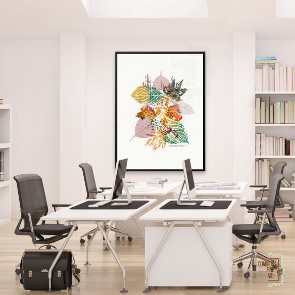 Intertejido | Cuadro Fine Art Floral | Cuadros Fine Art