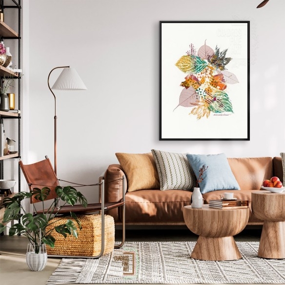 Intertejido | Cuadro Fine Art Floral | Cuadros Fine Art