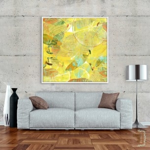 Huerto tropical 1 | Cuadro Floral | Cuadros Fine Art