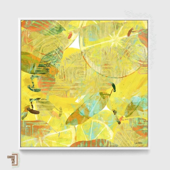Huerto tropical 1 | Cuadro Floral | Cuadros Fine Art