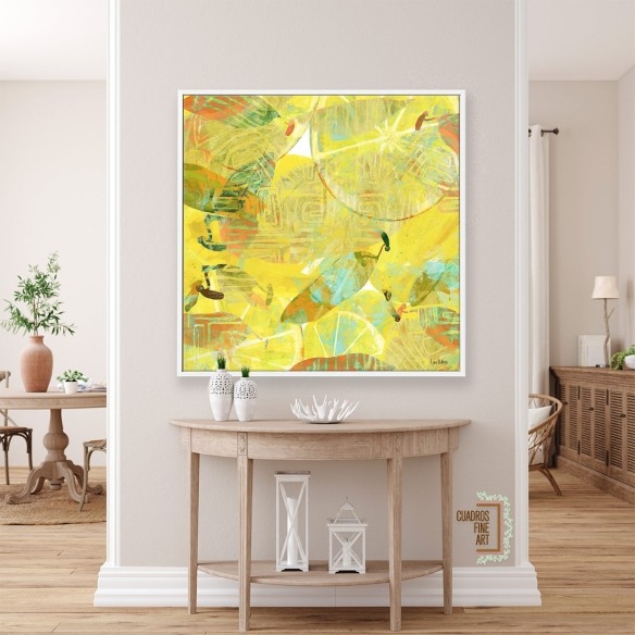 Huerto tropical 1 | Cuadro Floral | Cuadros Fine Art