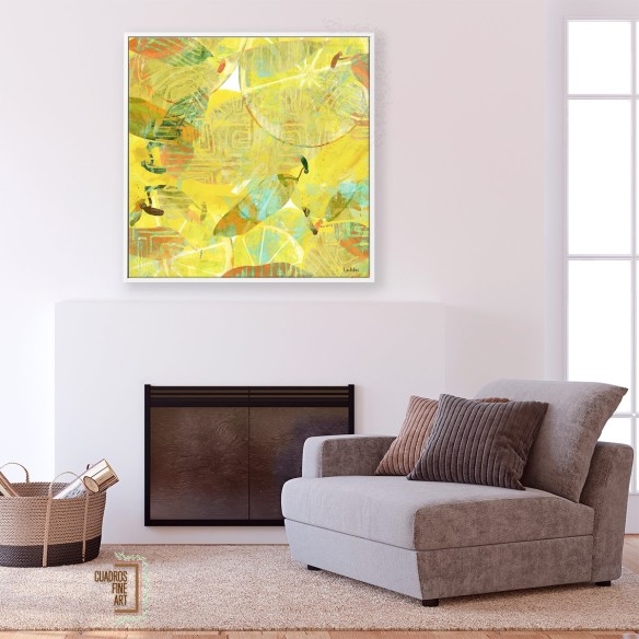 Huerto tropical 1 | Cuadro Floral | Cuadros Fine Art