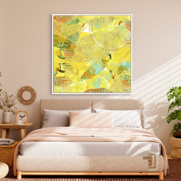 Huerto tropical 1 | Cuadro Floral | Cuadros Fine Art