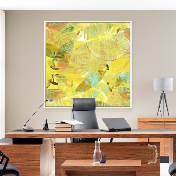 Huerto tropical 1 | Cuadro Floral | Cuadros Fine Art