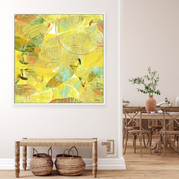 Huerto tropical 1 | Cuadro Floral | Cuadros Fine Art