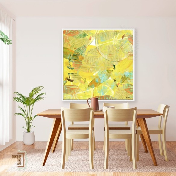 Huerto tropical 1 | Cuadro Floral | Cuadros Fine Art