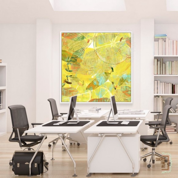 Huerto tropical 1 | Cuadro Floral | Cuadros Fine Art