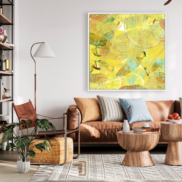 Huerto tropical 1 | Cuadro Floral | Cuadros Fine Art