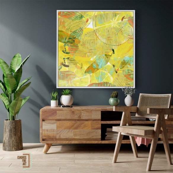 Huerto tropical 1 | Cuadro Floral | Cuadros Fine Art