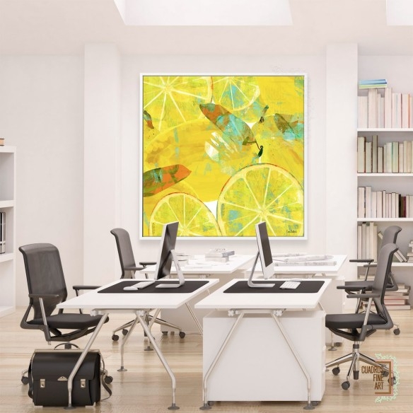 Huerto Tropical 4 | Cuadro Floral | Cuadros Fine Art