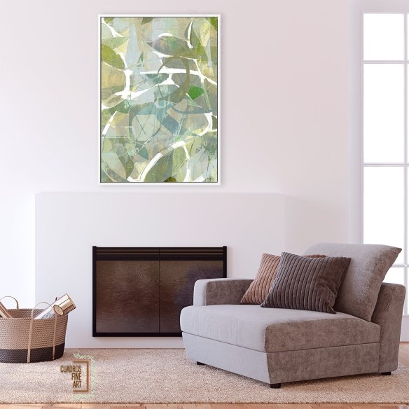 Brisa de jardín | Cuadro Abstracto | Cuadros Fine Art