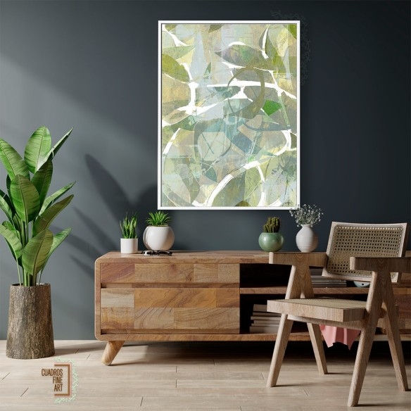 Brisa de jardín | Cuadro Abstracto | Cuadros Fine Art
