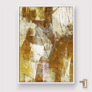 Matriz de oro 1 | Cuadro Abstracto | Cuadros Fine Art