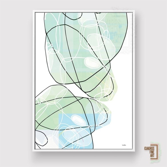 Reflejos de Luz Mar | Cuadro Abstracto | Cuadros Fine Art