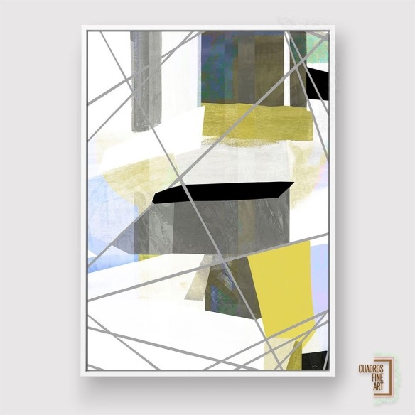 Velas marinas 2 | Cuadro Abstracto Vertical | Arte Cuadros