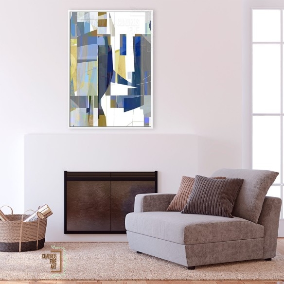 Luces de Newport | Cuadro Abstracto | Cuadros Fine Art
