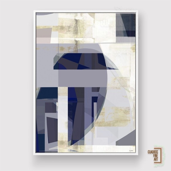 Luna Índigo 3 | Cuadro Abstracto | Cuadros Fine Art