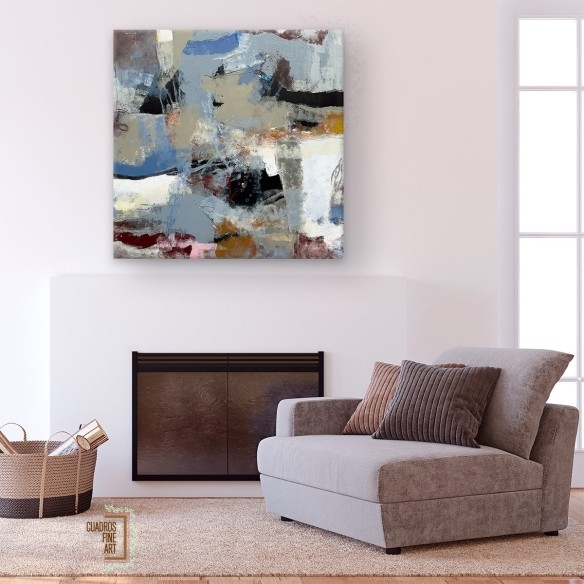 Tempestad del desierto | Cuadros Abstractos | Cuadros FineArt