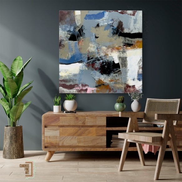 Tempestad del desierto | Cuadros Abstractos | Cuadros FineArt