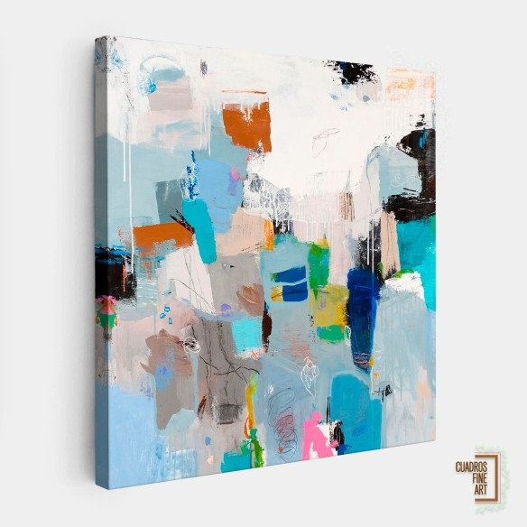 Bahía de Tampa | Cuadro Abstracto | Cuadros Fine Art