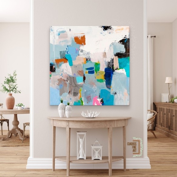 Bahía de Tampa | Cuadro Abstracto | Cuadros Fine Art