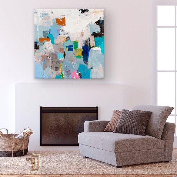 Bahía de Tampa | Cuadro Abstracto | Cuadros Fine Art