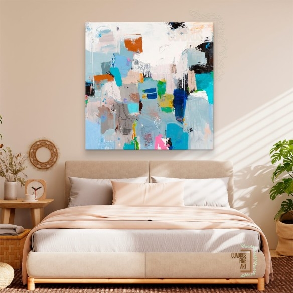 Bahía de Tampa | Cuadro Abstracto | Cuadros Fine Art